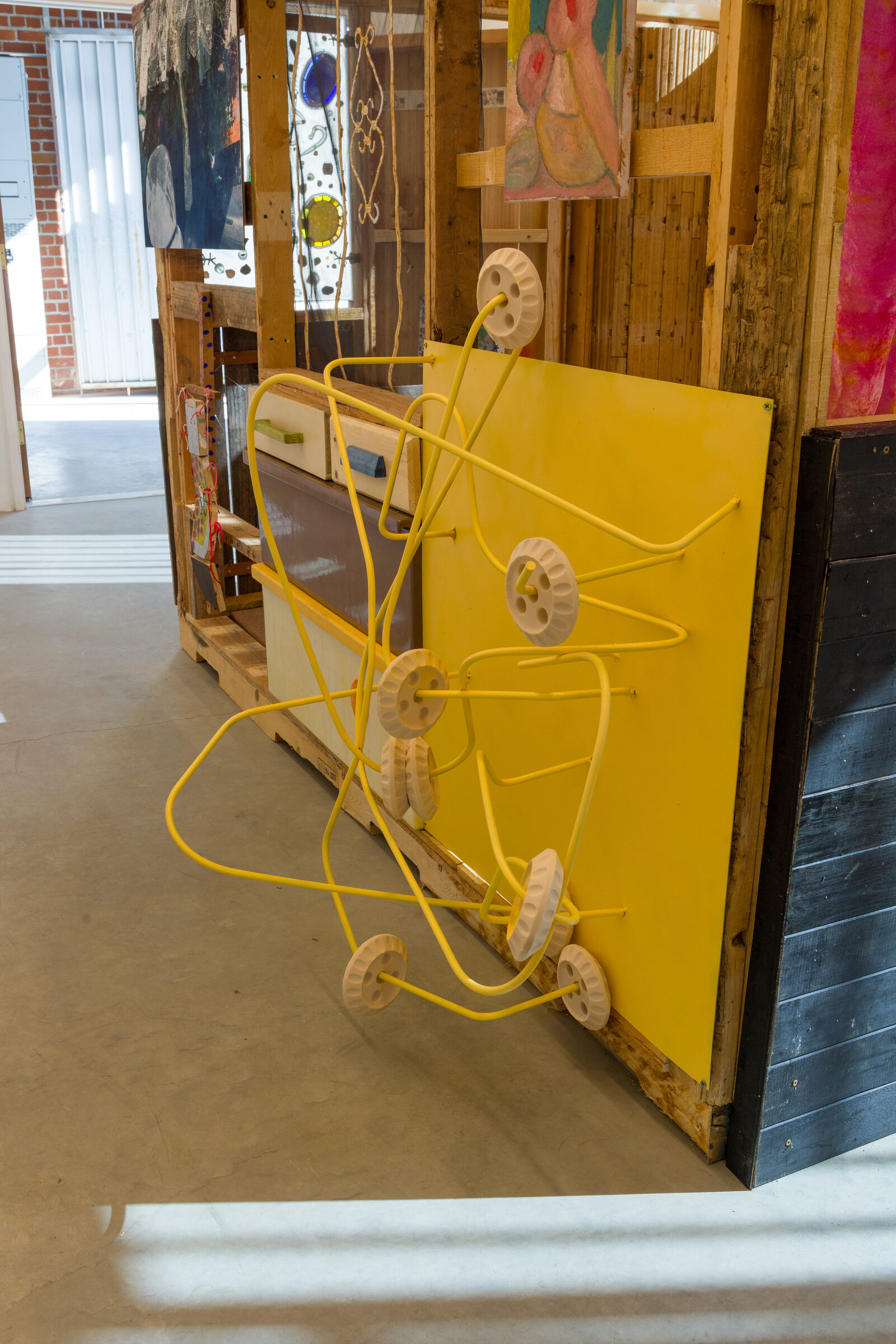 Life Is With People, installation view